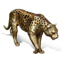 Prowling Leopard Sculpture (Sh41-062116)